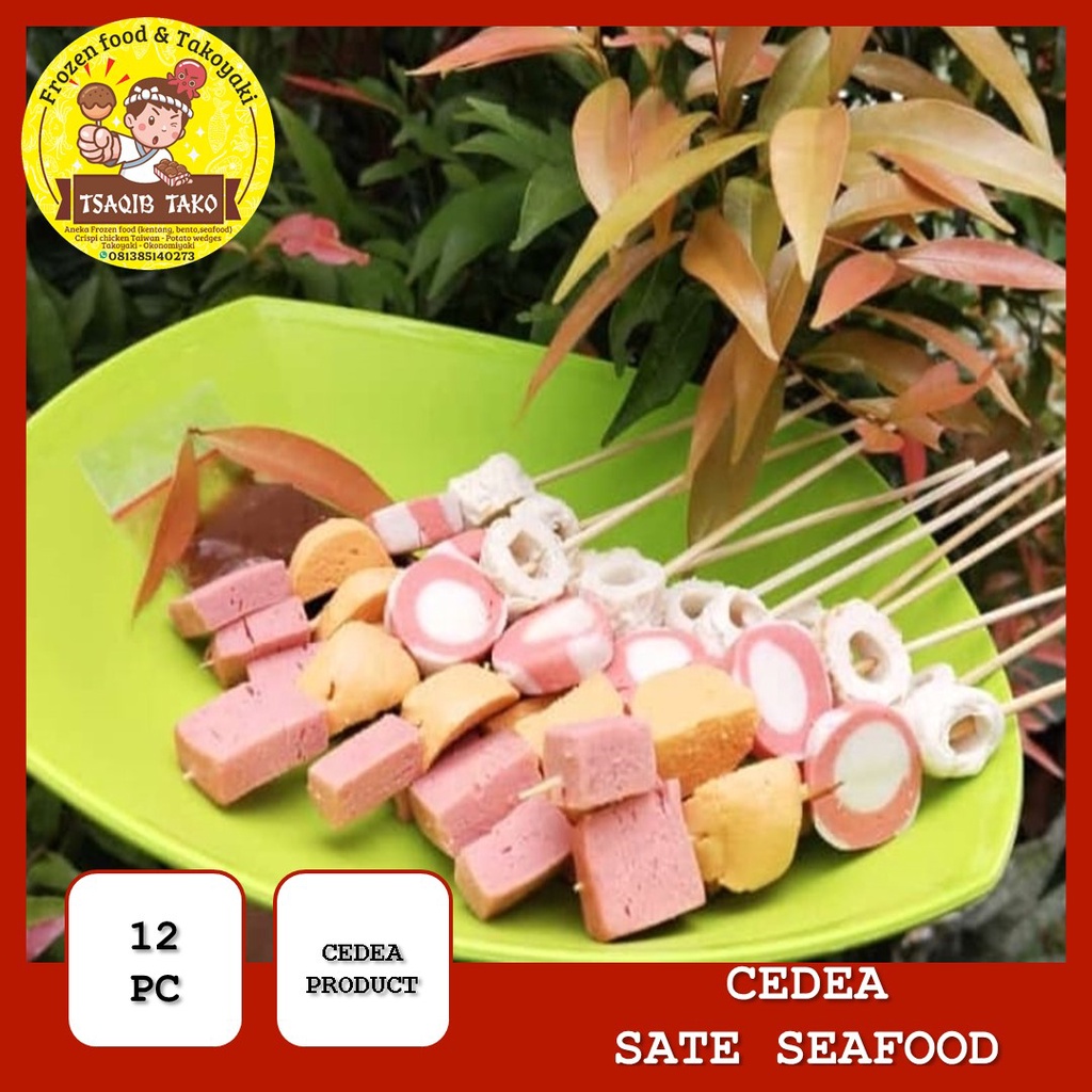 Jual Promo Cedea Sate Baso Frozen Sate Sosis Sate Mix Baso Seafood