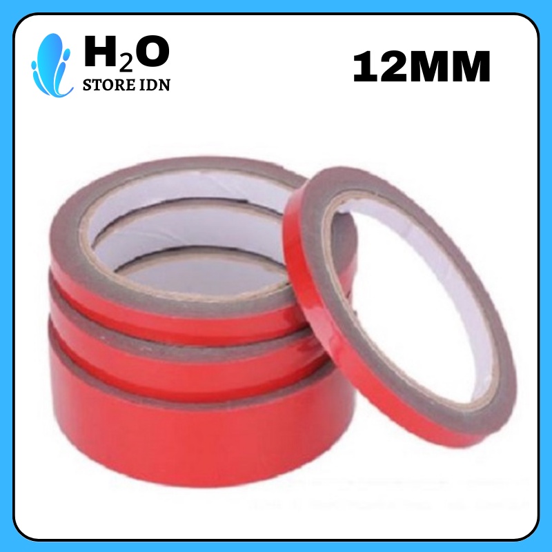

H20 Double Tape 12 mm Double Tape 12mm Isolasi Perekat Kuat