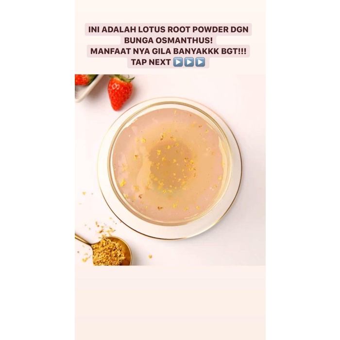 

Lotus Root Powder With Osmanthus / Dried Fruits And Nuts / Bubuk Akar Tx0153