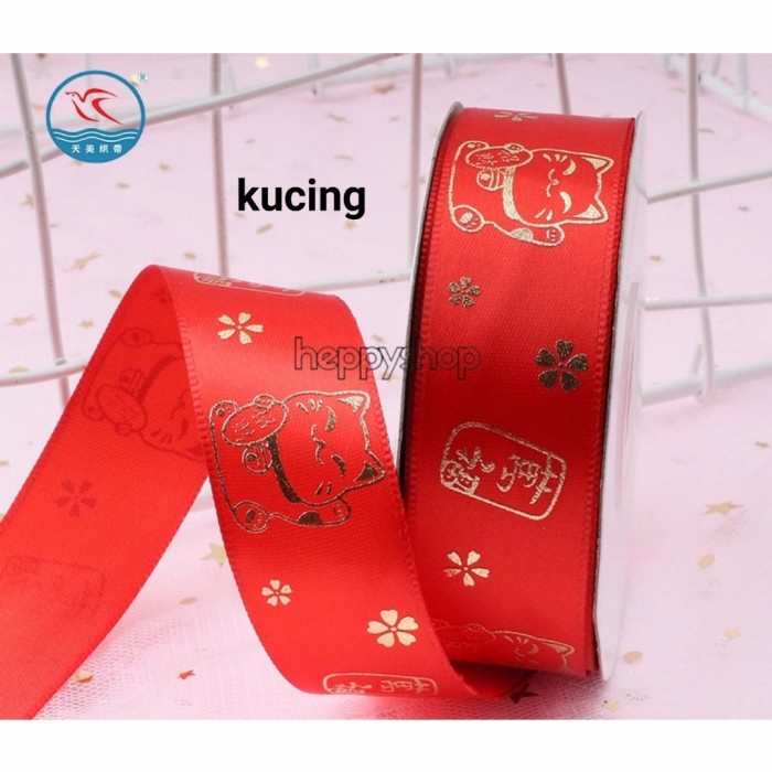 

best produk] Pita Fu Imlek Premium (Per Roll) Pita Hampers