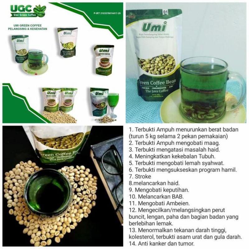 

UGC UMI GREEN COFFEE 300butir