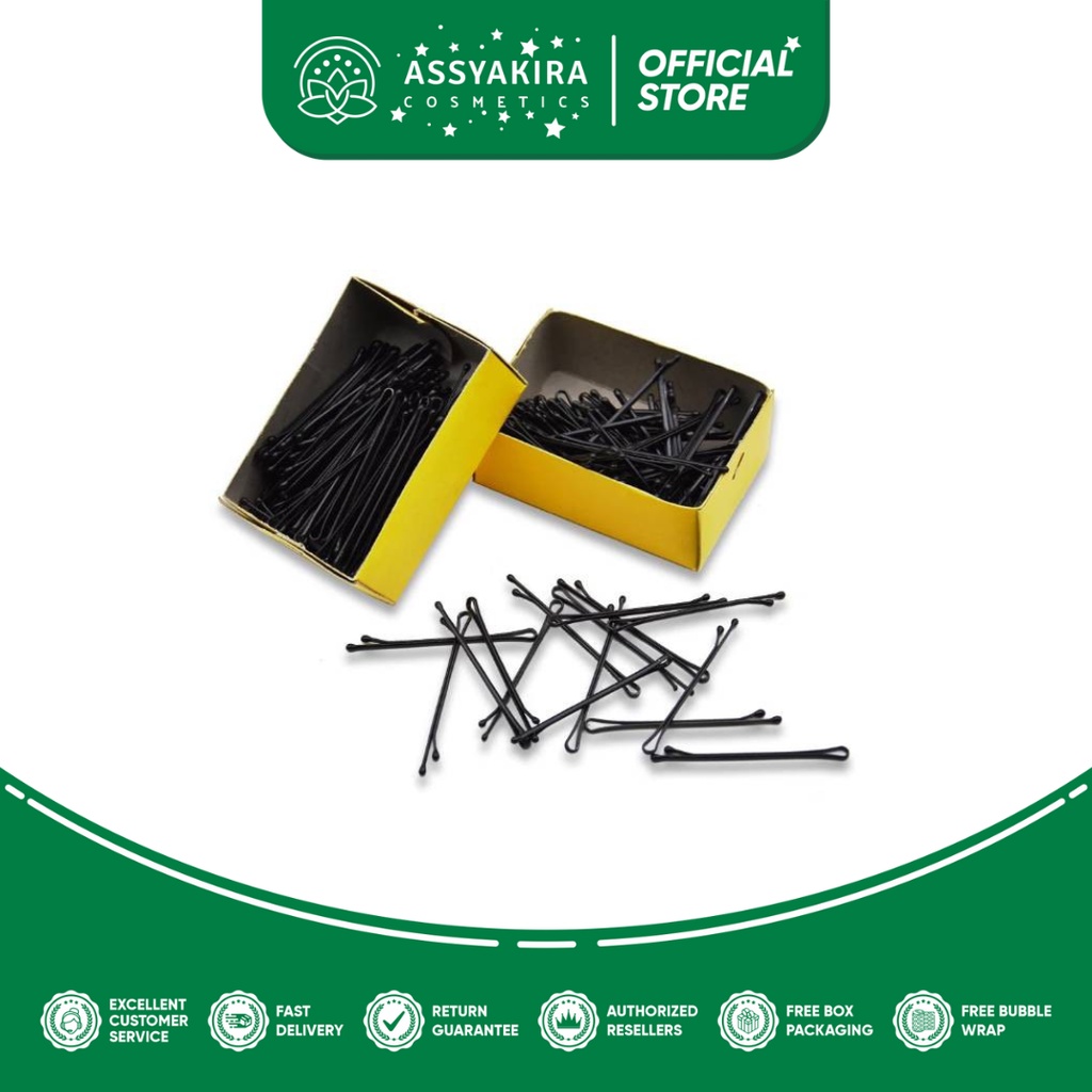 Jepit Lidi 1 Kotak Isi 120pcs