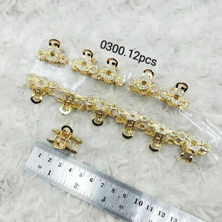 [ISI 12PCS ] JEPIT PONI UK.2CM BESI IMPORT