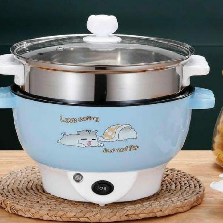 [KODE PRODUK WTBEB4447] Panci listrik keramik serbaguna 2,2L/Panci elektrik multifungsi