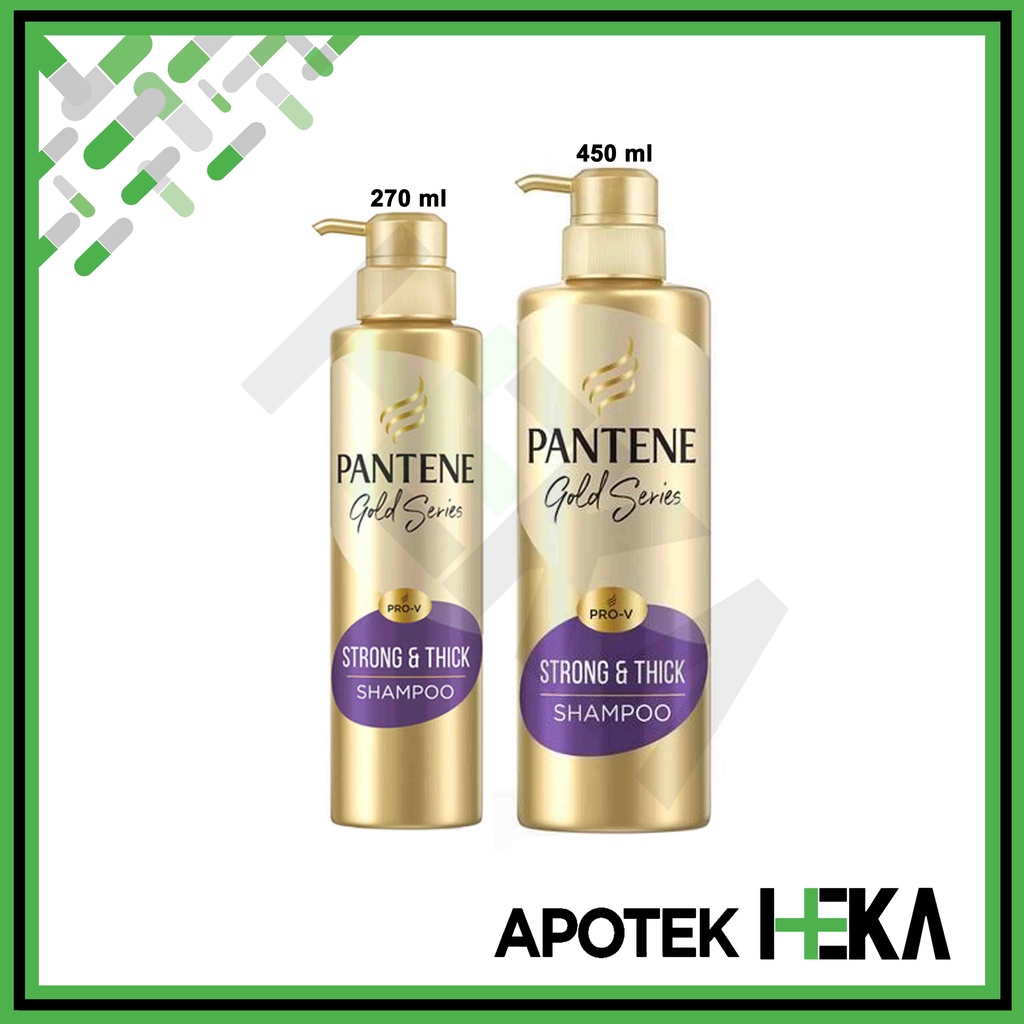 Pantene Shampoo Gold Strong &amp; Thick (SEMARANG)