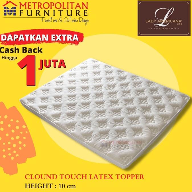 RM Topper Latex Lady Americana Mattress Topper Latex Pelapis Kasur