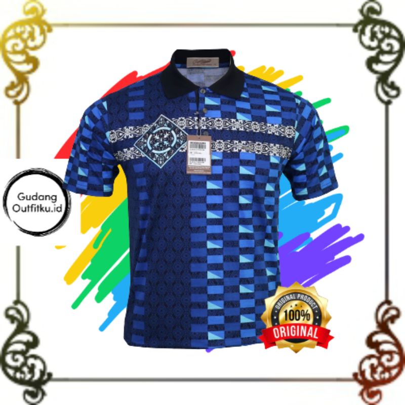 Kaos Kerah Pria Polo Men Original Crocodile Diamond / Platinum Bahan Katun HALUS 100% ORI 1730