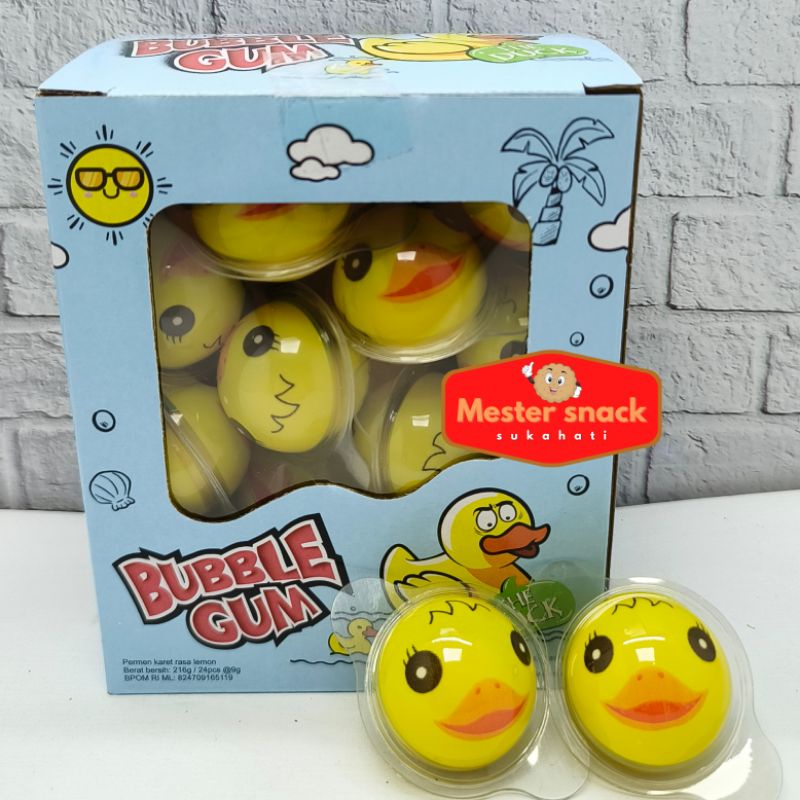 

Permen Ranjani Duck Bubble Gum (1 pack isi 24 pcs)