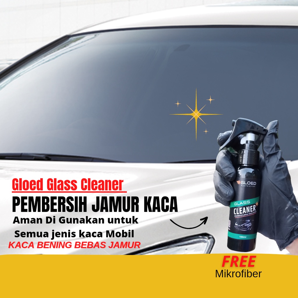 Pembersih Jamur Kaca | Cairan Penghilang Kerak Jamur Kaca dan Body Mobil by - Gloed