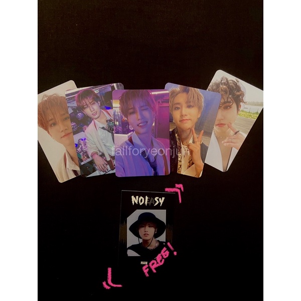 [BOOKED] PHOTOCARD SET BUNDLE HAN JISUNG - HAN WINK B CONCEPT CE GLITTER CEVEL HAN HANBOK NOEASY HAN