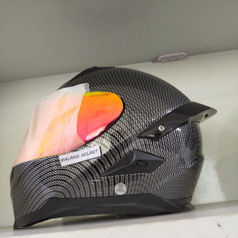 Helm SNAIL FFS 1 Fiber Carbon Glossy