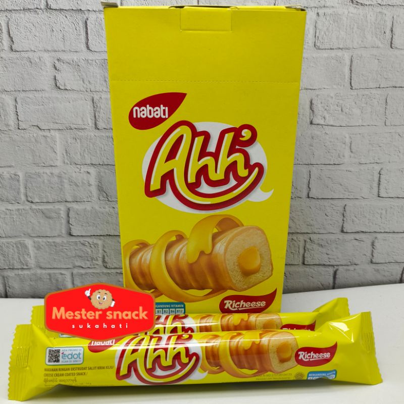 

Richeese Ahh 15 gram (1 pack isi 10 pcs)