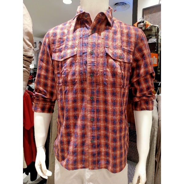 KEMEJA KOTAK PRIA MGEE ORIGINAL