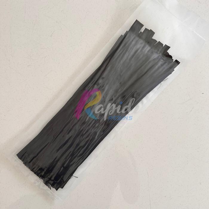 Benang Serat Carbon Karbon Tow Bahan Forged Forget Cincang 27cm