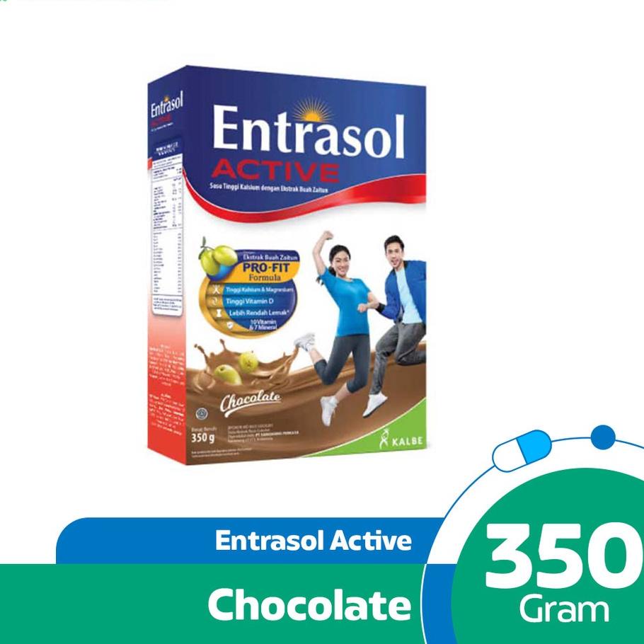 

BISA COD ✔️Entrasol Active Chocolate 350gr|RA1