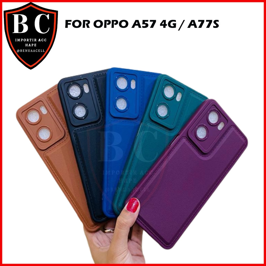 CASE OPPO A57 4G - CASE LEATHER PRO OPPO A57 4G A57 5G A55 4G A54 4G