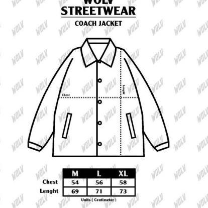 New Stock Jaket coach pria erigo original 100% terbaru warna cream / hitam / army japan full print d