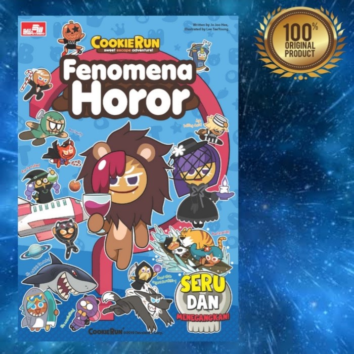 ✿ BISA COD✿ Buku Anak Seri Cookie Run Sweet Escape Adventure  Fenomena Horor