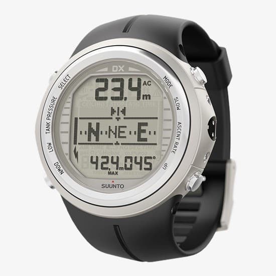 #####] SUUNTO DIVE COMPUTER DX Silver Elastomer W/ USB