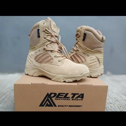 Sepatu Delta 8inci Pdl Import / Original Sepatu Satpol PP / SEPATU BOOTS DELTA / sepatu delta TERLAR