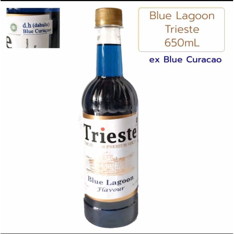 

trieste sirup blue curacao/blue lagoon