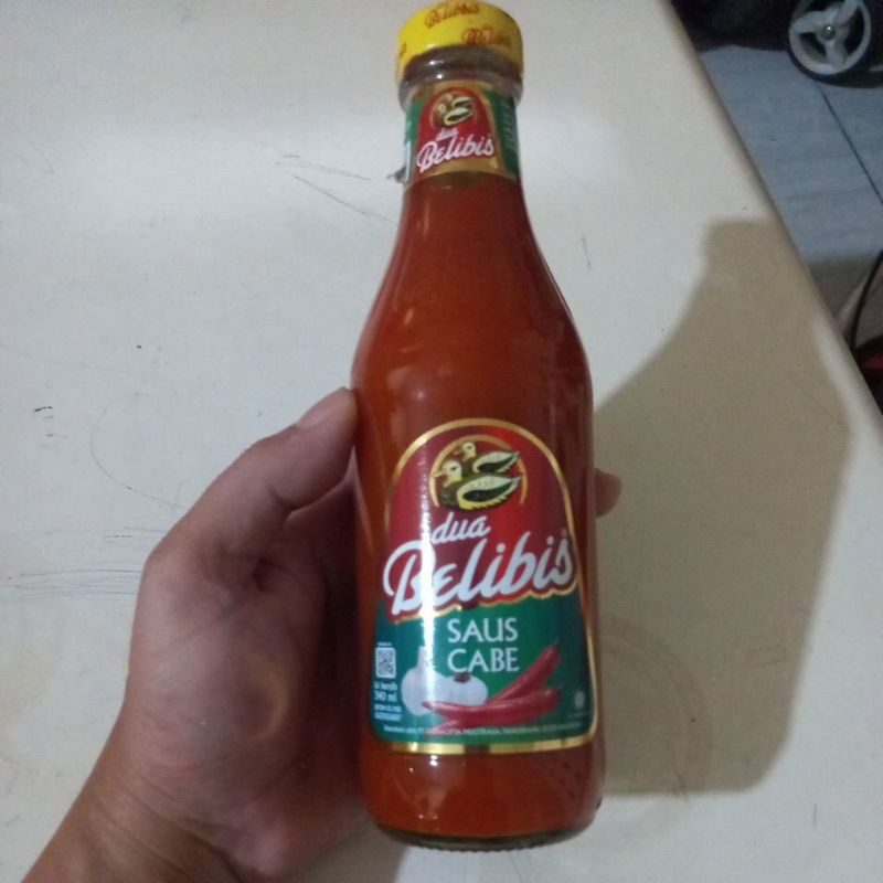 

Saus Cabe Dua Belibis botol 340 ml