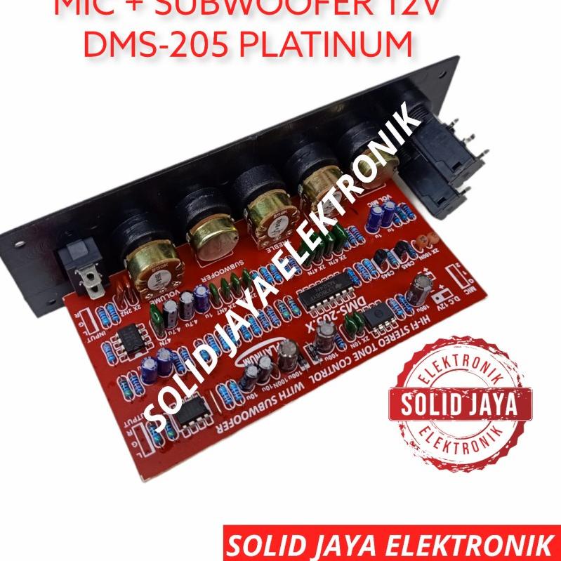 Jual WWA206 KIT TONE CONTROL AKTIF 12V DC DMS205 KONTROL HI FI STEREO