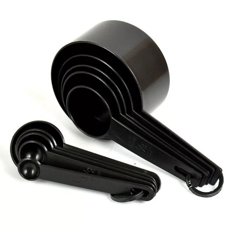 10 pcs Takaran Measuring Spoon Teaspoon Sugar Scoop Cake Baking Measuring Cup Sendok Takar Bumbu Dapur