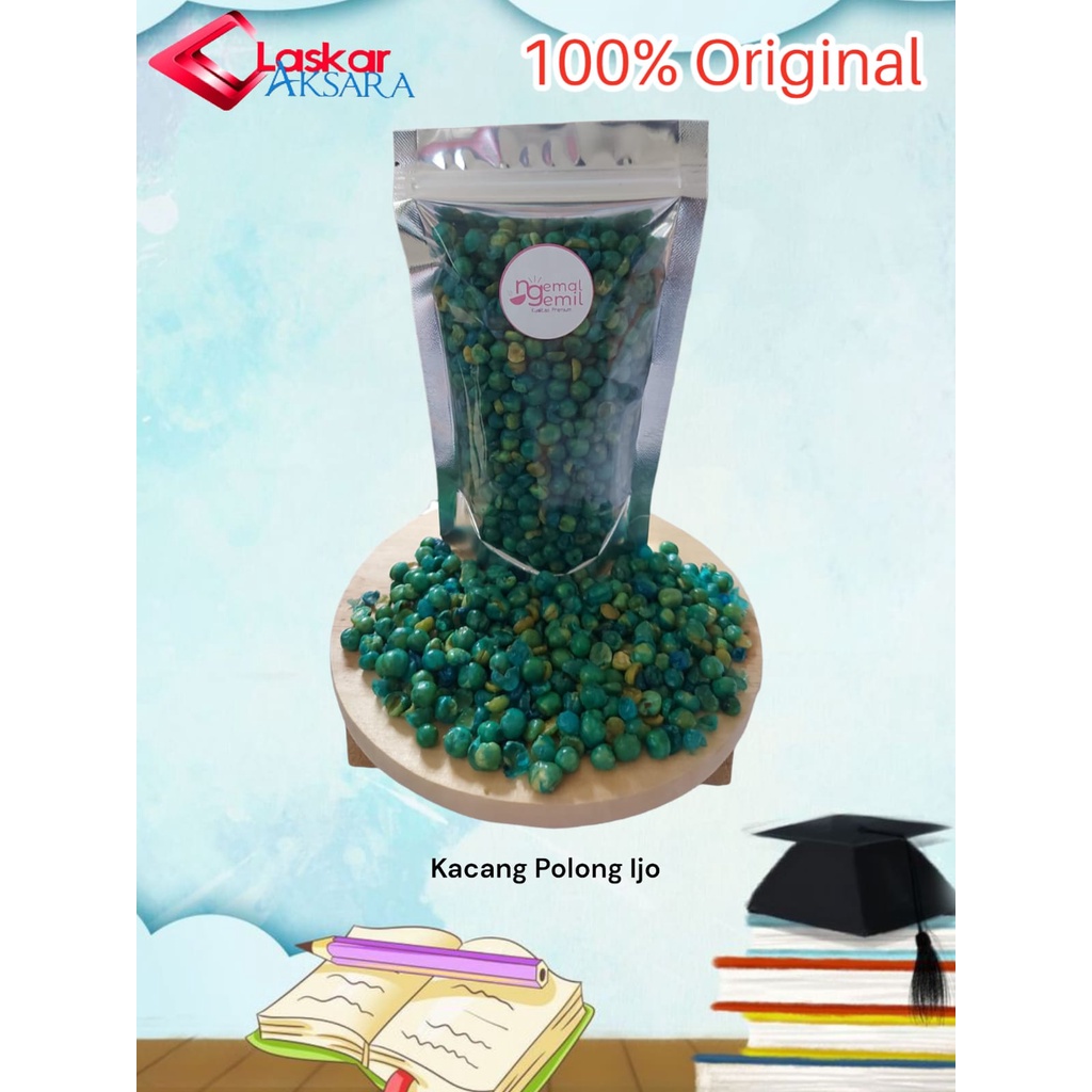 

Snack Kacang Polong Ijo - Kacang Arcis Polong Hijau / Premium