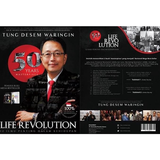 

Buku Life Revolution TUNG DESEM WARINGIN TDW Motivasi Bisnis marketing