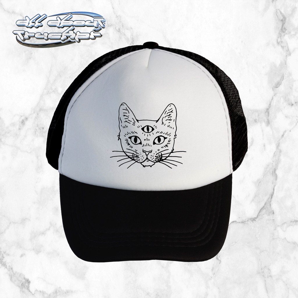 Three Eyed Cat | Trucker Hat | All About Trucker