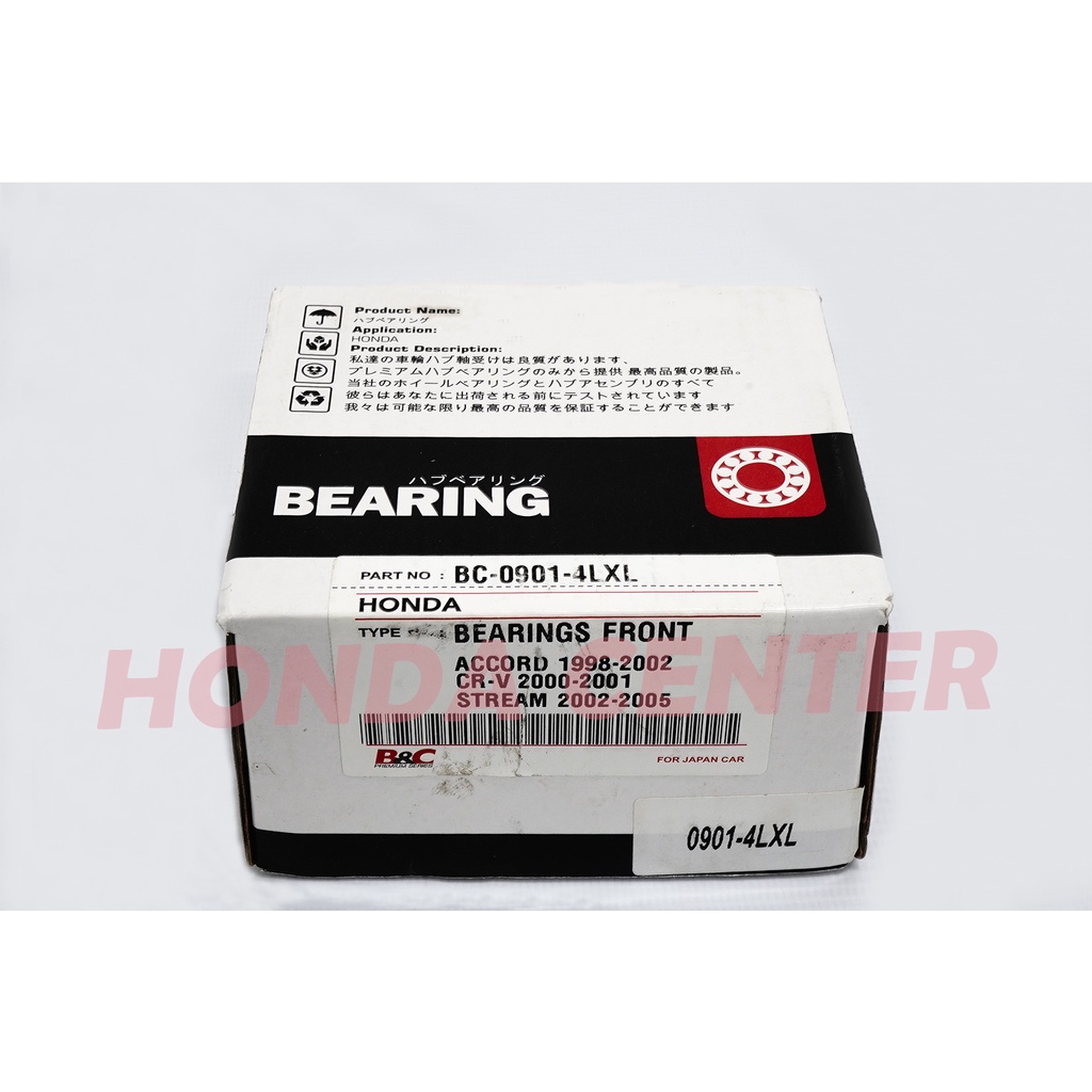 bearing laher lahar roda depan crv old gen1 2000 2001 accord vti s84 1998 1999 2000 2001 2002  stream 2002 2003 2004 2005 2006