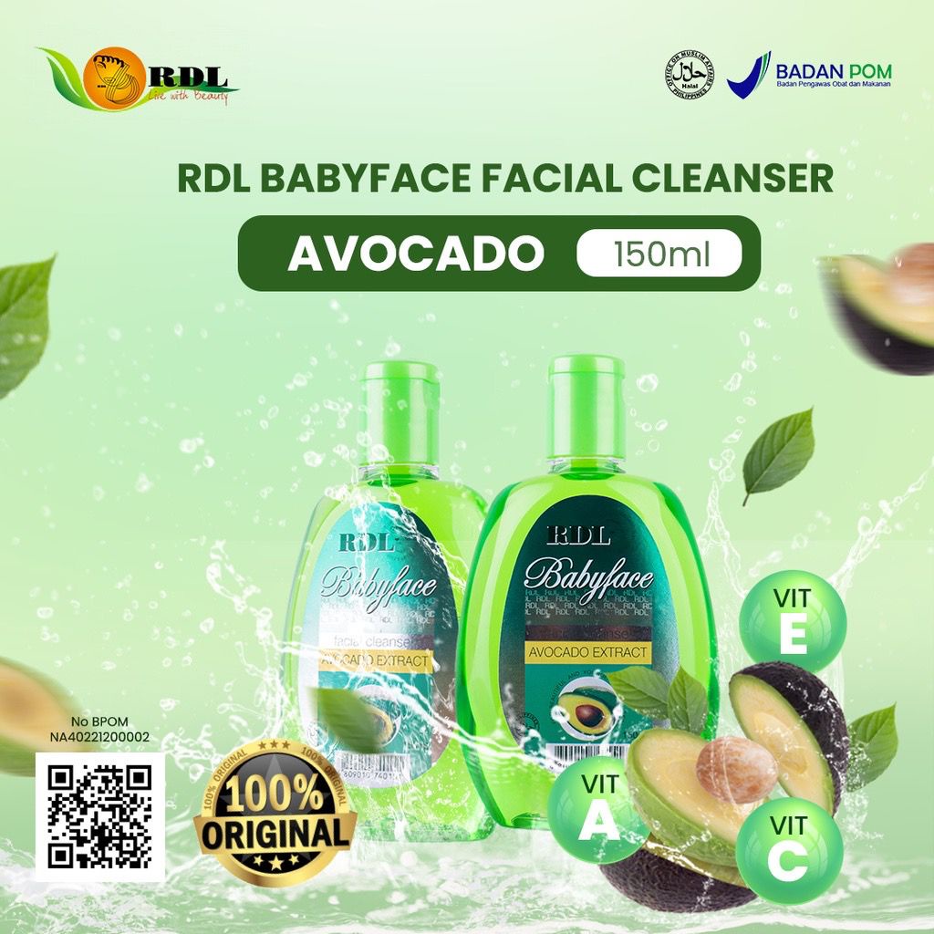 RDL Babyface Facial Cleanser with Avocado Extract 150 ML