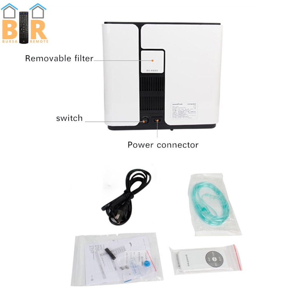 Mesin Generator Oksigen Oxygen Concentrator Home Care Oksigen Konsentrator Yuwell YU300