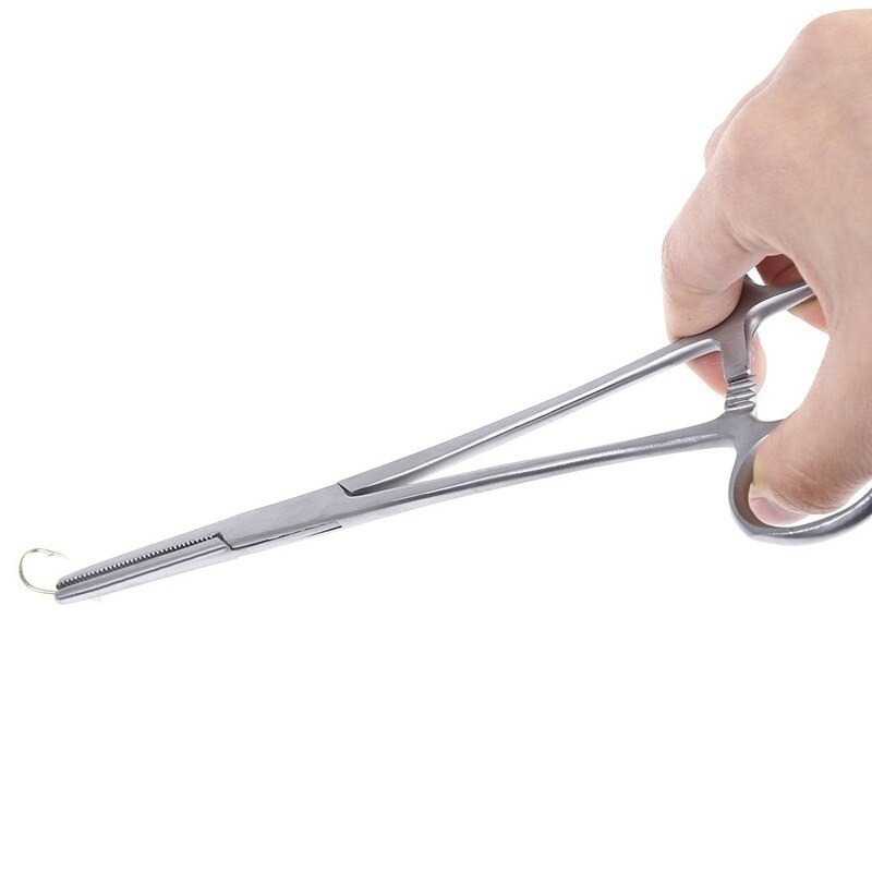 JiaJu Gunting Operasi Dokter Medis Hemostat Pliers Straight Tip - J4 ( Mughnii )