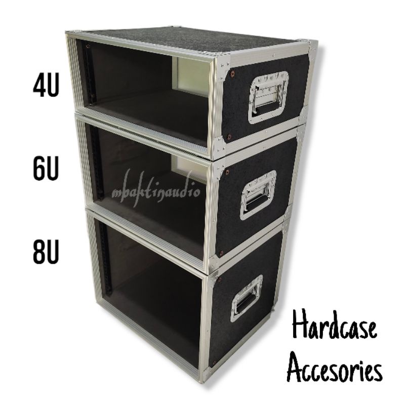 Hardcase ACC 4U 6U 8U Tanpa Tutup | Harkis ACC dan Power Tanpa Tutup Met Resin