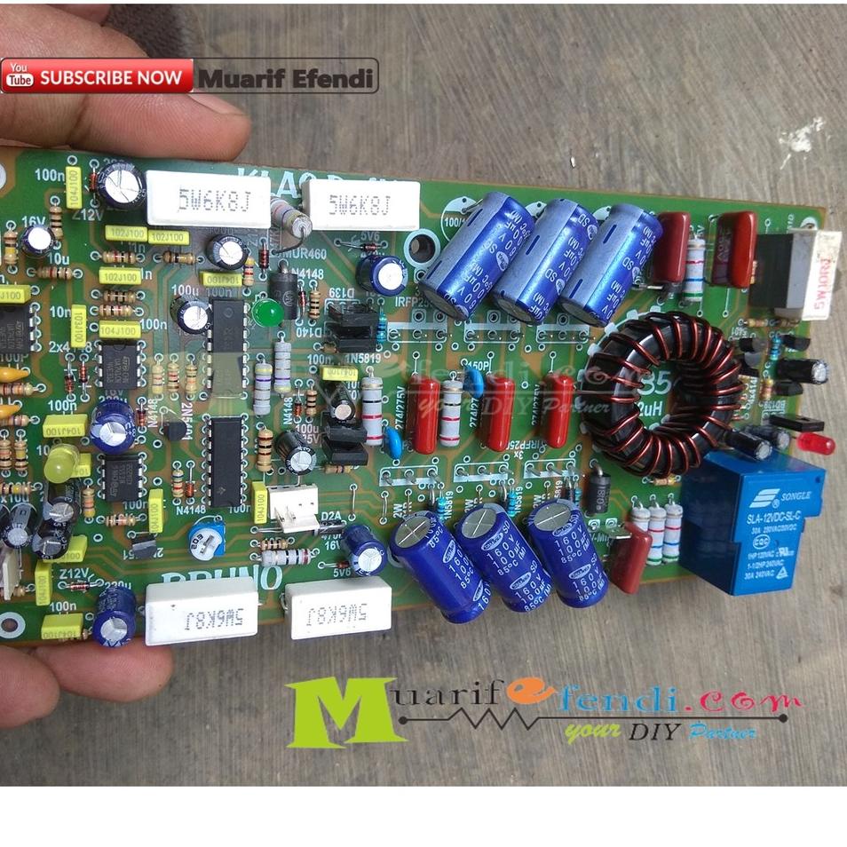 Best Seller KIT Power Amplifier Class D D2K Adjust D4K5 Plus Speaker Protektor 285 TANPA FET dan HS