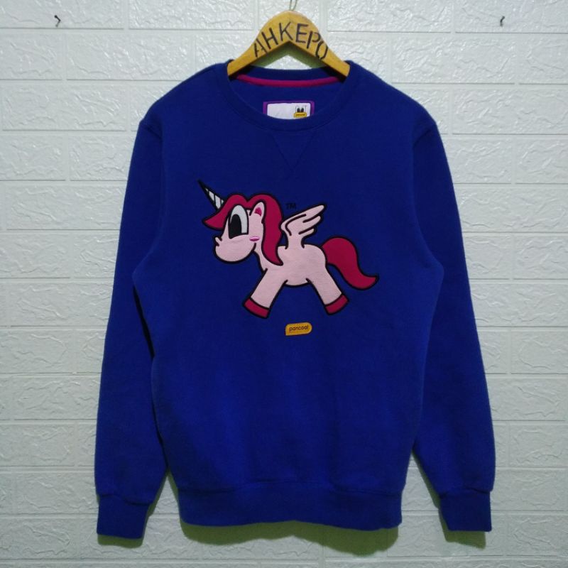 Crewneck Pancoat Unicorn Second/Murah