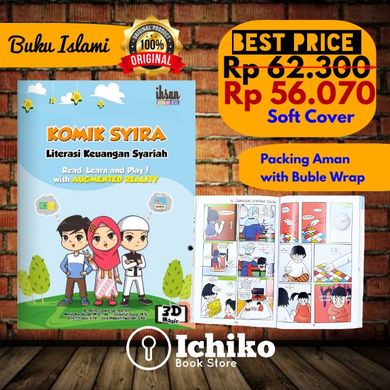 KOMIK SYIRA : Literasi Keuangan Syariah by Ihsan Comic ORIGINAL