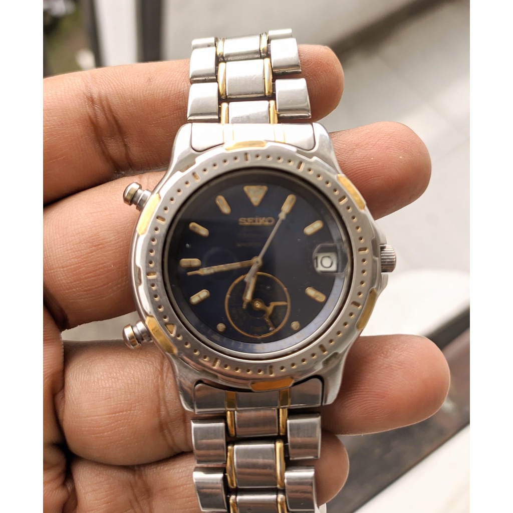 Jual Jam Tangan SEIKO Dancing Hands 6M256000 Alarm Chronograph