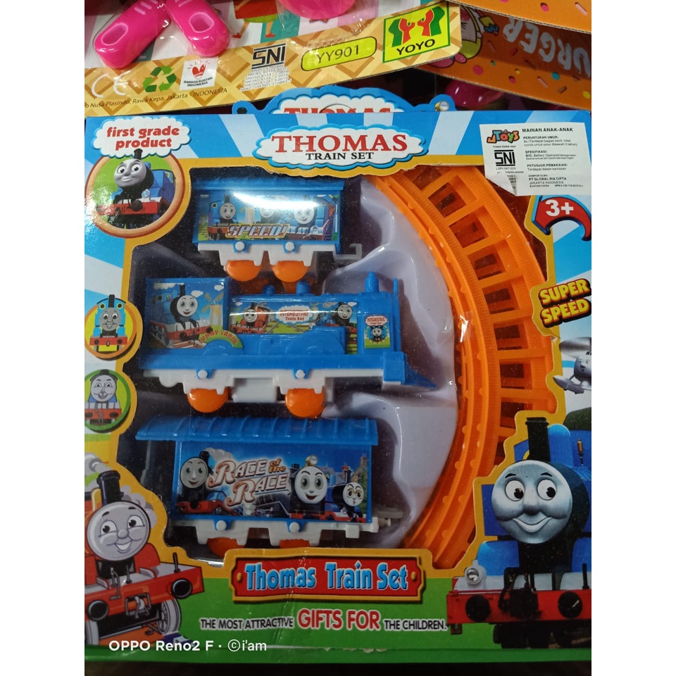 MAINAN KERETA API THOMAS AND FRIEND MINI | THOMAS TRAIN SET