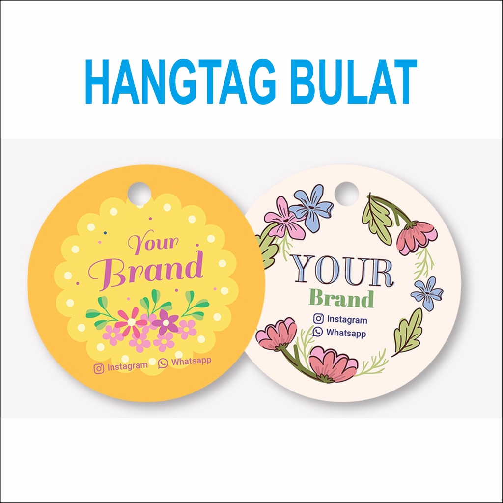 

Hangtag custom bulat hangtag cutting hangtag thankyou hangtag aksesoris Toko_Renata