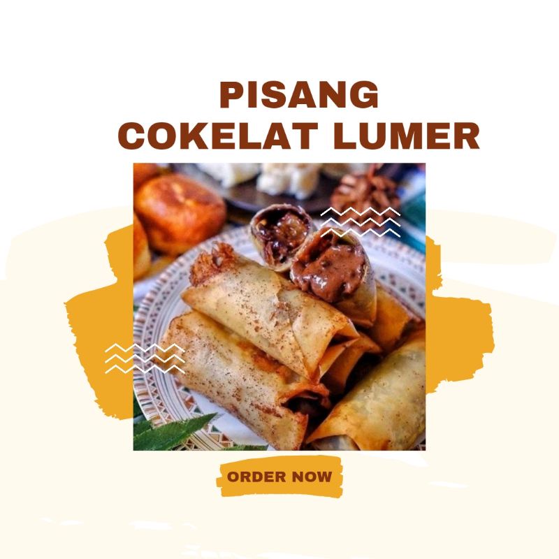 

pisang cokelat lumer frozen 1 pack isi 10