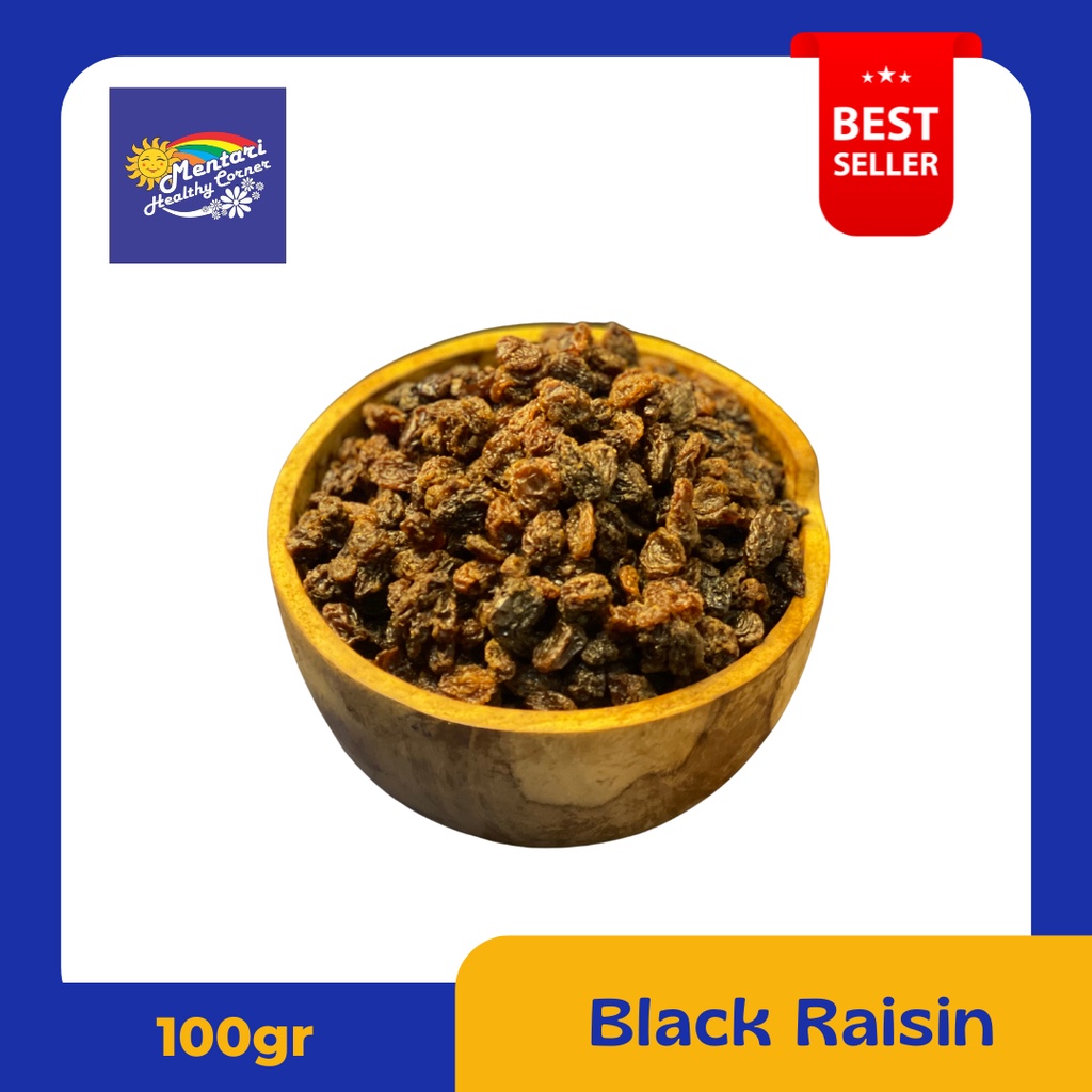 Premiun Seedless Black Raisin 100gr