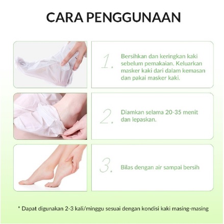 BIOAQUA Brightening Foot &amp; Hand Mask / Masker Kaki - Tangan 35 Gr