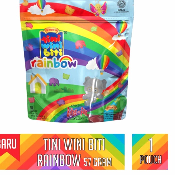 

Tini Wini Biti Rainbow 57gr