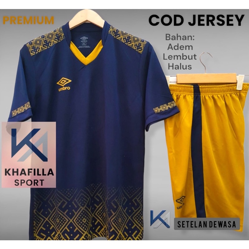 BAJU STELAN SEPAK BOLA FUTSAL DEWASA JERSI OLAHRAGA BADMINTON