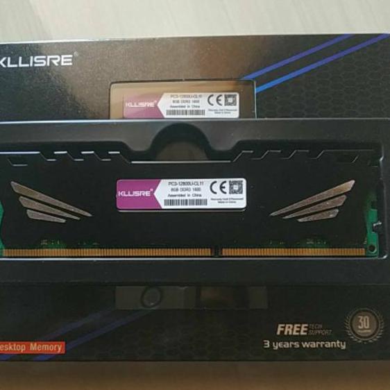 BEST SELLER Memory RAM HeatSink 4GB - 8GB DDR3 PC12800 - 1600MHz Khusus AMD ♘ 850