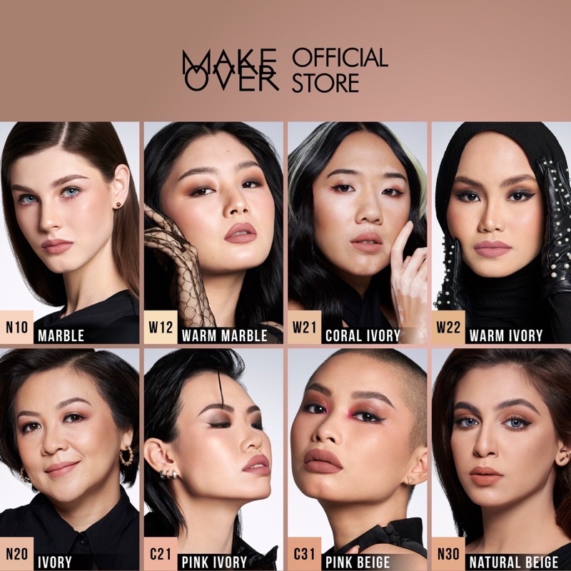 MAKE OVER Powerstay Matte Powder Foundation