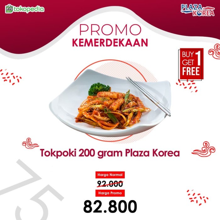 

⭐BISA COD⭐ BUY 1 GET 1 TTEOKBOKKI / TOKPOKI 200 Gr Fresh - Makanan Korea